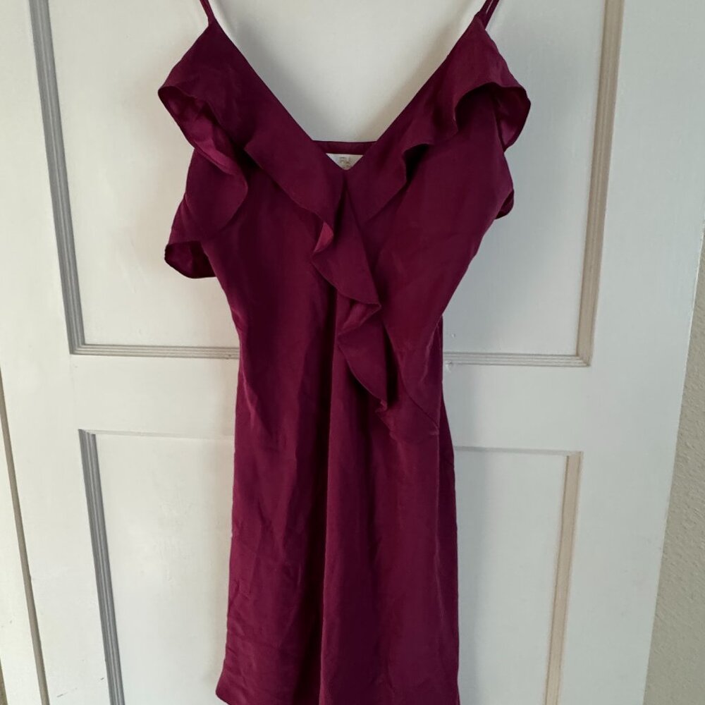 Amanda Uprichard Silk Mini Dress (S)